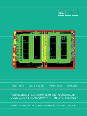 cover image of Kodikologie und Paläographie im Digitalen Zeitalter 4